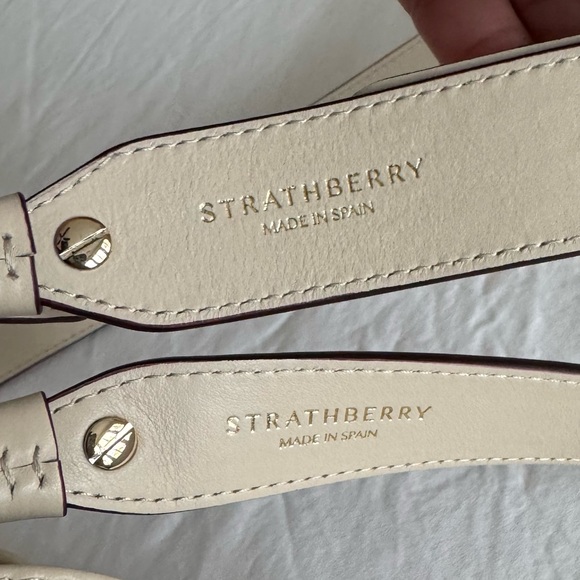 Strathberry East/West Quilting Flap Nappa Bag - Picture 5 of 10